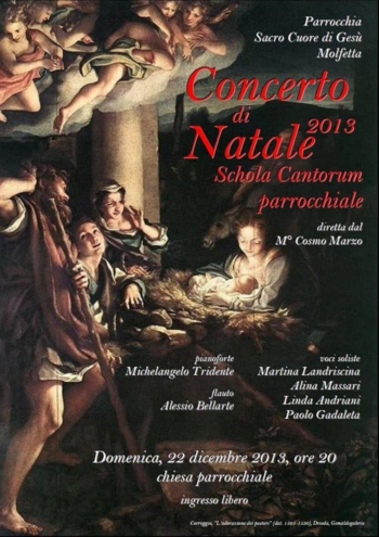 Concerto di Natale della Schola Cantorum Sacro Cuore di Gesù - 22 Dicembre, ore 20