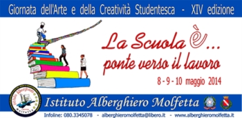 Istituto Alberghiero Molfetta - ''La scuola è ponte verso il lavo'' 8-9-10 Maggio 