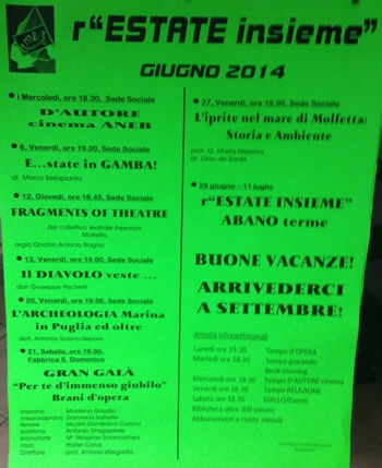 E.....state in gamba - 6 Giugno Incontro con il dott. Marco Bellapianta - Aneb, via Cap. De Gennaro, 23