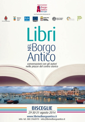 Molfetta, a Libri nel Borgo Antico 2014. Nella rassegna biscegliese numerosi autori e moderatori 