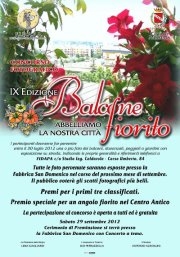 Concorso fotografico ''Il balcone fiorito'' a cura della Fidapa Molfetta prolungato fino al 20 Agosto